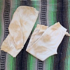 Richer poorer tie dye sweatsuit BNWOT